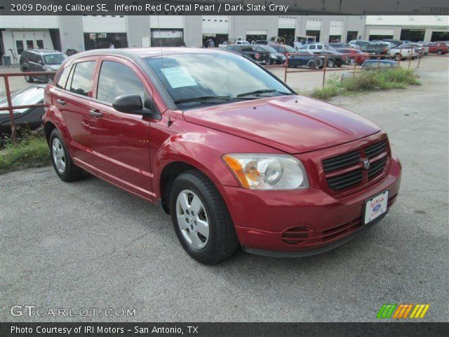 2009 Dodge Caliber SE in Inferno Red Crystal Pearl