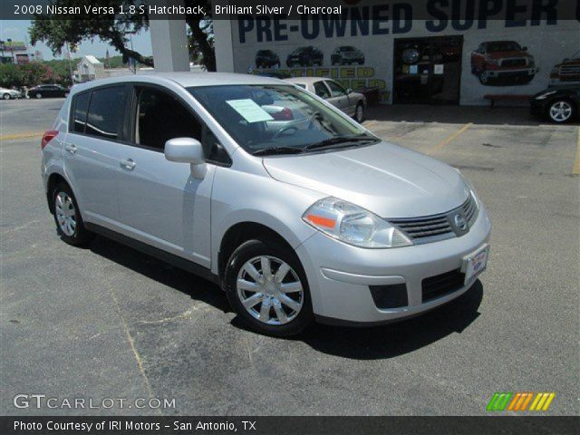 2008 Nissan Versa 1.8 S Hatchback in Brilliant Silver