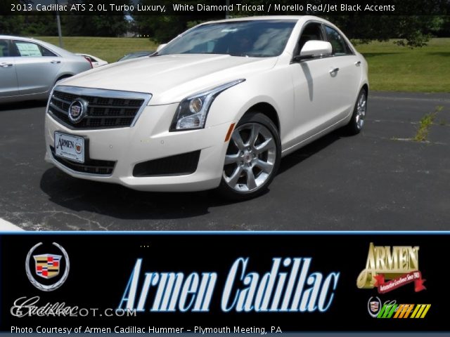 2013 Cadillac ATS 2.0L Turbo Luxury in White Diamond Tricoat