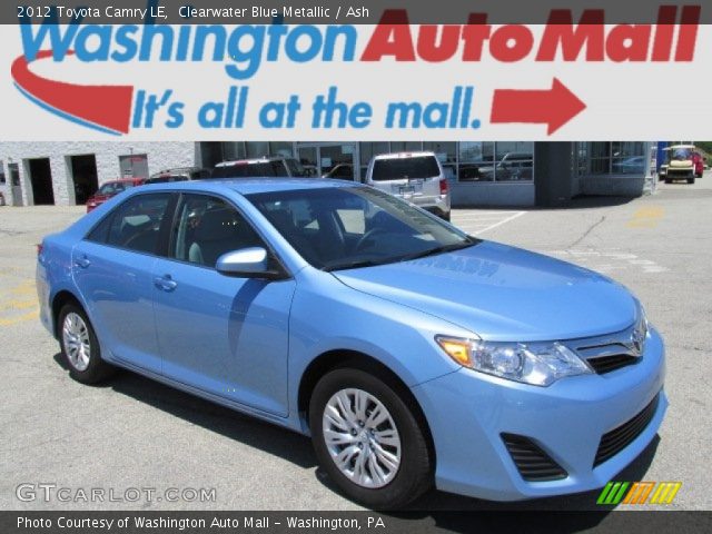 2012 Toyota Camry LE in Clearwater Blue Metallic