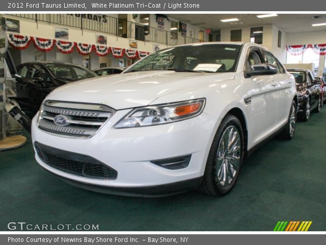 2012 Ford Taurus Limited in White Platinum Tri-Coat