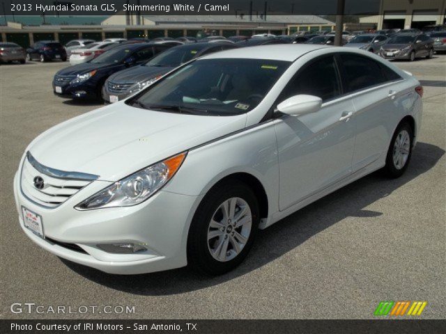 2013 Hyundai Sonata GLS in Shimmering White