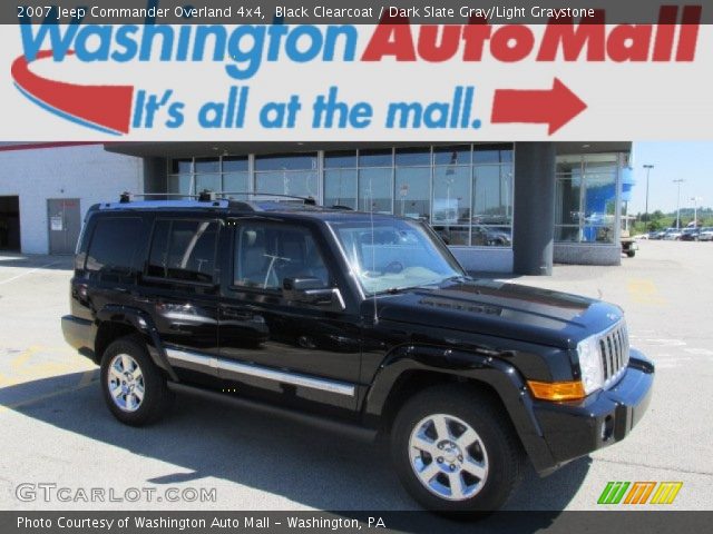 2007 Jeep Commander Overland 4x4 in Black Clearcoat