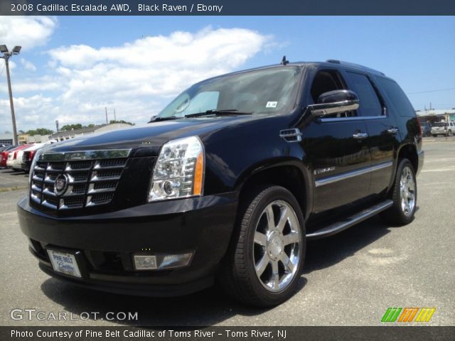 2008 Cadillac Escalade AWD in Black Raven