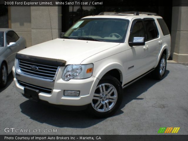 2008 Ford Explorer Limited in White Sand Tri coat