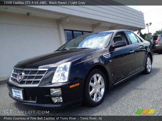 2008 Cadillac STS 4 V6 AWD in Black Raven