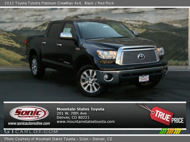 2013 Toyota Tundra Platinum CrewMax 4x4 in Black