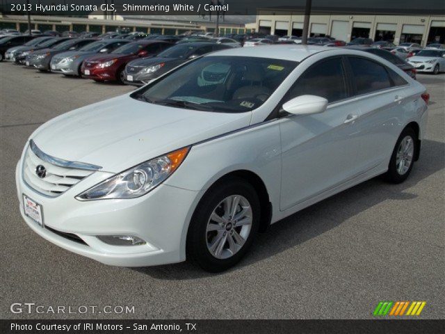 2013 Hyundai Sonata GLS in Shimmering White