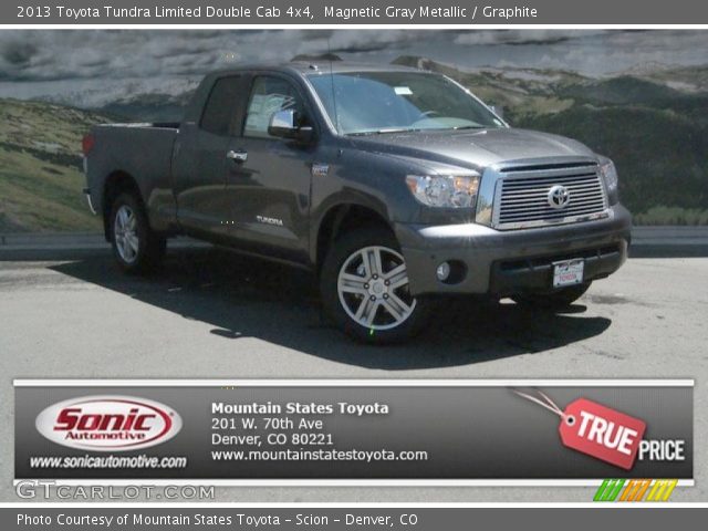 2013 Toyota Tundra Limited Double Cab 4x4 in Magnetic Gray Metallic