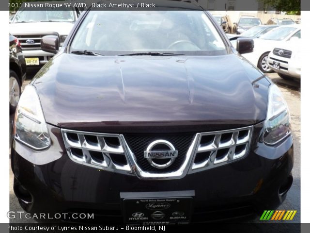 2011 Nissan Rogue SV AWD in Black Amethyst
