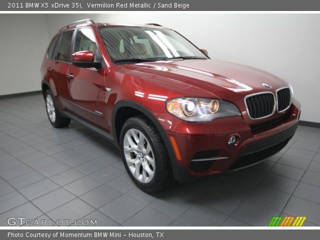 2011 BMW X5 xDrive 35i in Vermilion Red Metallic