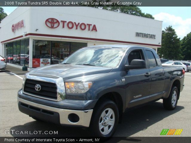 2008 Toyota Tundra SR5 Double Cab 4x4 in Slate Gray Metallic