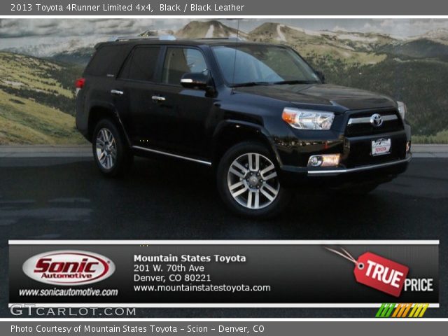 2013 Toyota 4Runner Limited 4x4 in Black