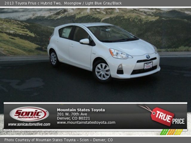 2013 Toyota Prius c Hybrid Two in Moonglow