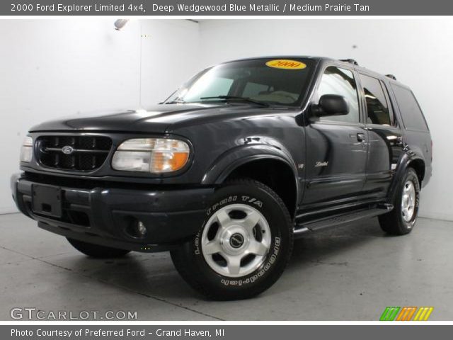 2000 Ford Explorer Limited 4x4 in Deep Wedgewood Blue Metallic