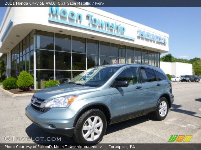 2011 Honda CR-V SE 4WD in Opal Sage Metallic