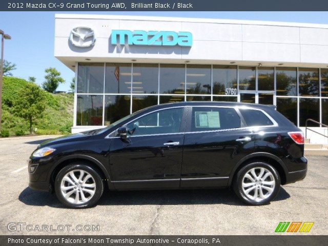 2012 Mazda CX-9 Grand Touring AWD in Brilliant Black