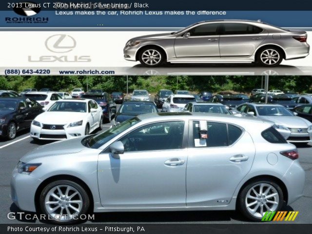 2013 Lexus CT 200h Hybrid in Silver Lining