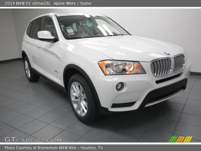 2014 BMW X3 xDrive28i in Alpine White
