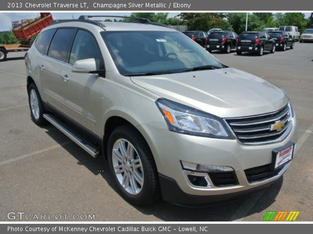 2013 Chevrolet Traverse LT in Champagne Silver Metallic