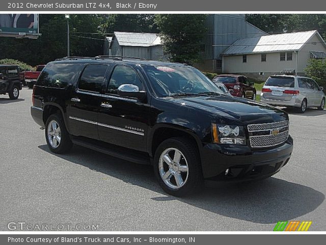 2012 Chevrolet Suburban LTZ 4x4 in Black