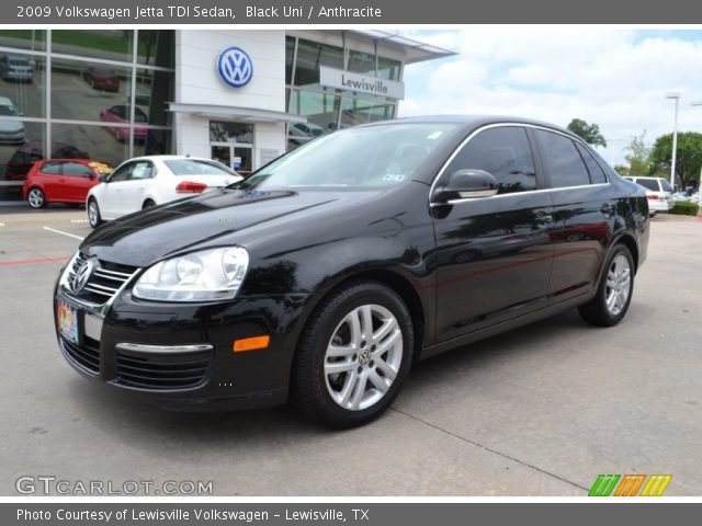2009 Volkswagen Jetta TDI Sedan in Black Uni