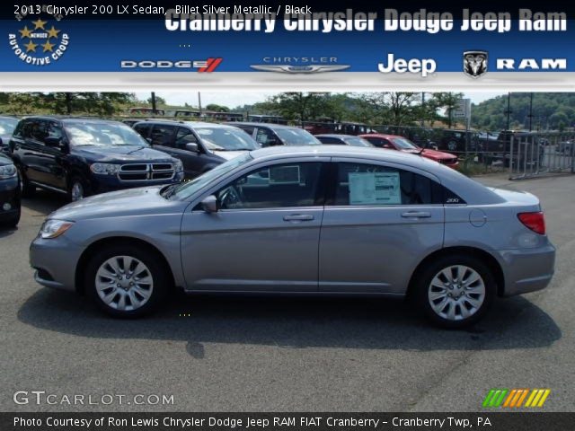 2013 Chrysler 200 LX Sedan in Billet Silver Metallic