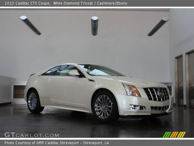 2013 Cadillac CTS Coupe in White Diamond Tricoat