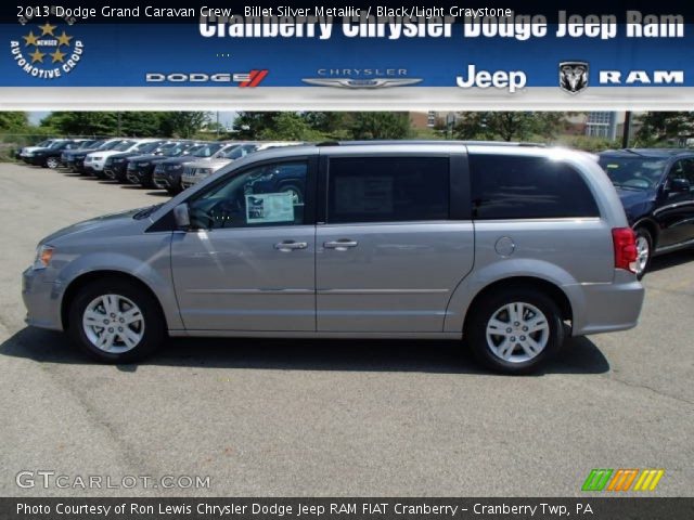2013 Dodge Grand Caravan Crew in Billet Silver Metallic