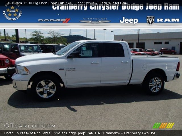 2013 Ram 1500 Big Horn Crew Cab 4x4 in Bright White