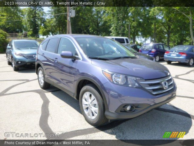 2013 Honda CR-V EX AWD in Twilight Blue Metallic