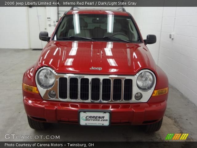 2006 Jeep Liberty Limited 4x4 in Inferno Red Pearl