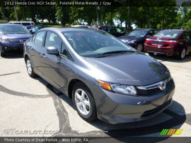 2012 Honda Civic NGV Sedan in Polished Metal Metallic