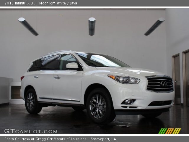2013 Infiniti JX 35 in Moonlight White