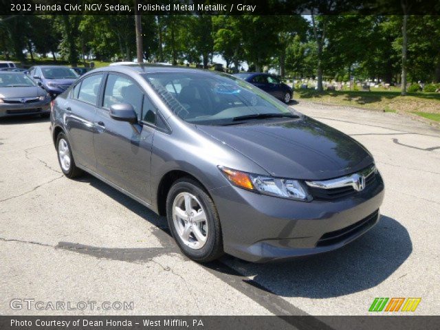 2012 Honda Civic NGV Sedan in Polished Metal Metallic