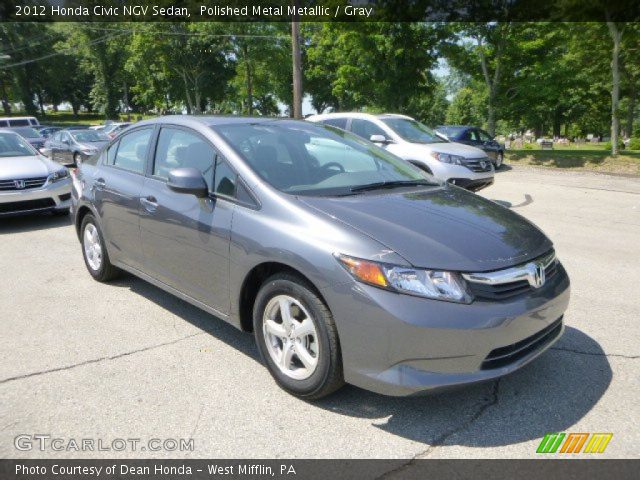 2012 Honda Civic NGV Sedan in Polished Metal Metallic