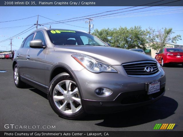 2008 Infiniti EX 35 in Platinum Graphite Gray