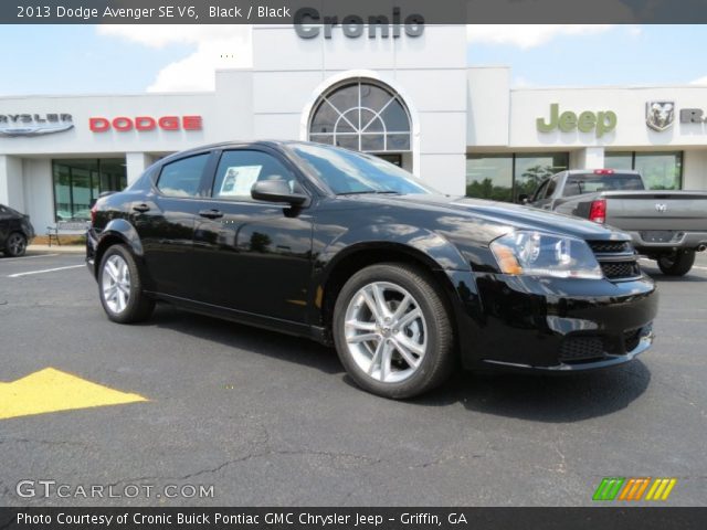 2013 Dodge Avenger SE V6 in Black