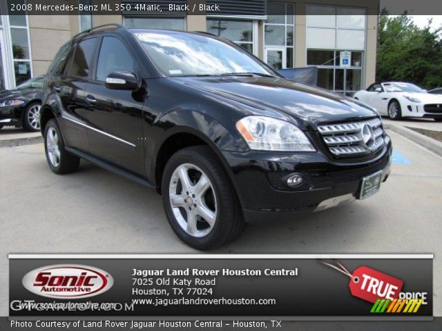 2008 Mercedes-Benz ML 350 4Matic in Black