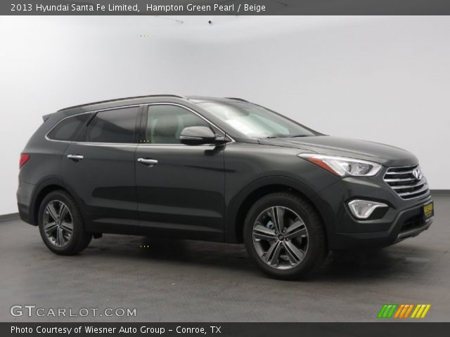 2013 Hyundai Santa Fe Limited in Hampton Green Pearl