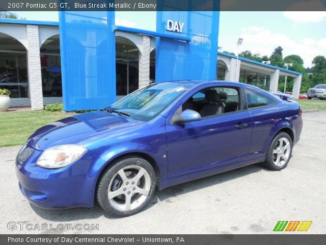 2007 Pontiac G5 GT in Blue Streak Metallic
