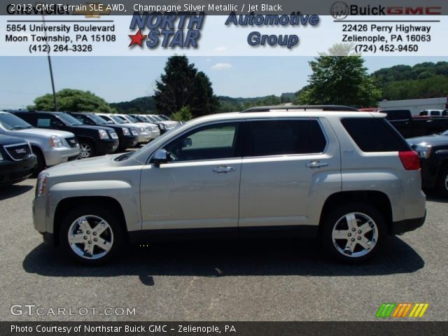 2013 GMC Terrain SLE AWD in Champagne Silver Metallic