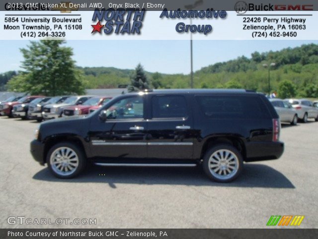 2013 GMC Yukon XL Denali AWD in Onyx Black