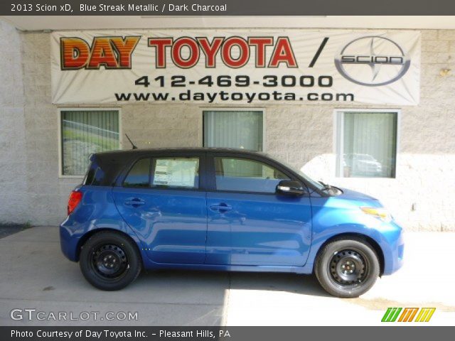 2013 Scion xD  in Blue Streak Metallic