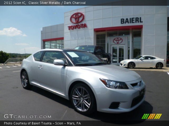 2012 Scion tC  in Classic Silver Metallic