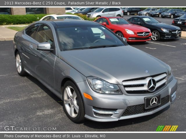 2013 Mercedes-Benz C 250 Coupe in Palladium Silver Metallic