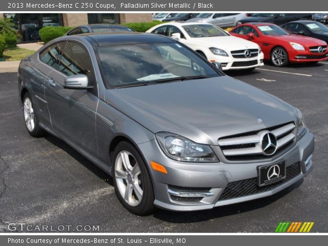 2013 Mercedes-Benz C 250 Coupe in Palladium Silver Metallic