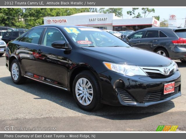 2012 Toyota Camry LE in Attitude Black Metallic