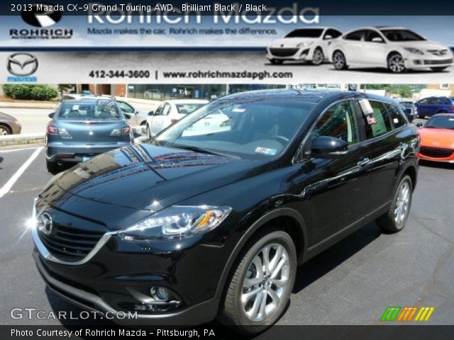 2013 Mazda CX-9 Grand Touring AWD in Brilliant Black
