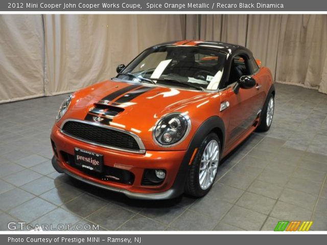 2012 Mini Cooper John Cooper Works Coupe in Spice Orange Metallic
